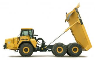 Csuklóvázas dömperek Komatsu HM400-1