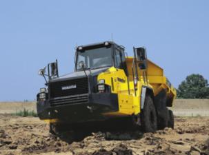 Csuklóvázas dömperek Komatsu HM400-1