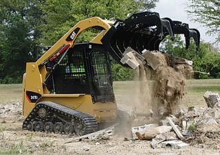 Csúszókormányzású rakodók Caterpillar 247B II