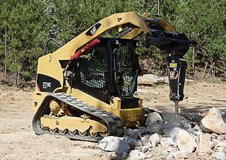 Csúszókormányzású rakodók Caterpillar 279C