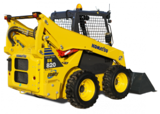 Csúszókormányzású rakodók Komatsu SK820-5
