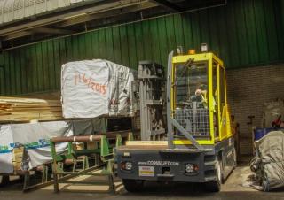 Oldaltöltős targoncák Dízel oldalvillás taroncák Combi-Lift C 5000 4WSL