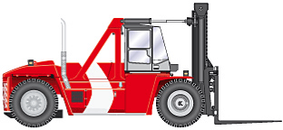 Dízel targoncák Kalmar DCD240-9LB