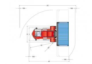 Kalmar DCE 80-45 E5 méretei