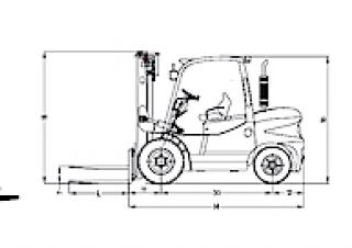 Maximal FD 40 T-M1GG3 méretei