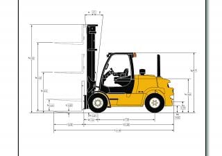 Yale GDP 80VX9 Value méretei