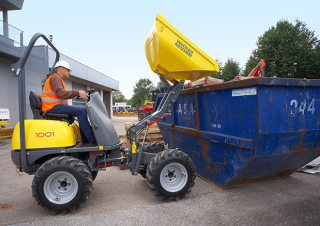 Dömperek Wacker Neuson 1001 
