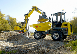 Dömperek Wacker Neuson DV60 dual view
