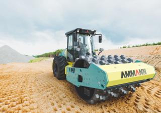 Hengerek Egyhengeres hengerek Ammann ARS 170
