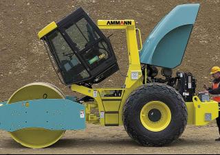 Hengerek Egyhengeres hengerek Ammann ASC 130 PD