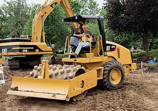 Hengerek Egyhengeres hengerek Caterpillar CP44