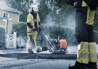 Vibrolapok Egyirányú vibrolapok Husqvarna LF 75 LAT