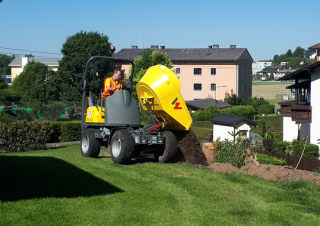 Elektromos kerekes dömperek Wacker Neuson DW15e