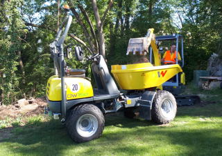 Elektromos kerekes dömperek Wacker Neuson DW15e