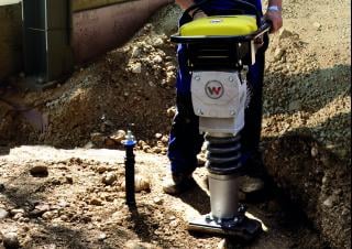 Döngölők Elektromos döngölők Wacker Neuson AS50e 