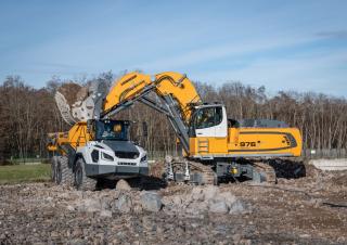 Elektromos lánctalpas kotrók Liebherr R 976-E