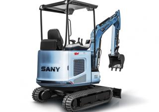 Elektromos lánctalpas kotrók Sany SY19E