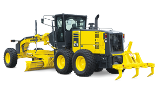Gréderek Komatsu GD675-5