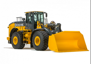 Gumikerekes homlokrakodók John Deere Construction 744K-II