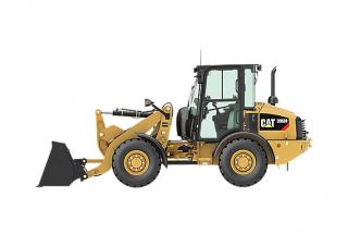 Gumikerekes homlokrakodók Caterpillar 906M