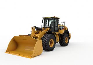 Gumikerekes homlokrakodók Caterpillar 972M