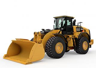 Gumikerekes homlokrakodók Caterpillar 980M