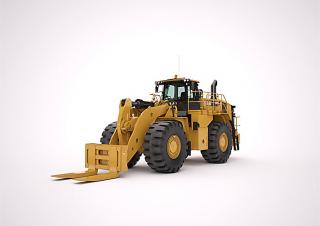 Gumikerekes homlokrakodók Caterpillar 988K