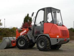 Gumikerekes homlokrakodók Atlas AR 35 Super