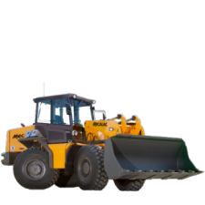 Gumikerekes homlokrakodók Mecalac AS 210 e