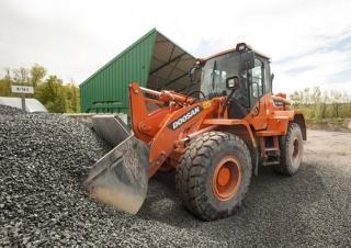 Gumikerekes homlokrakodók Doosan DL200-5