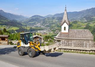 Gumikerekes homlokrakodók Liebherr L 507 Stereo