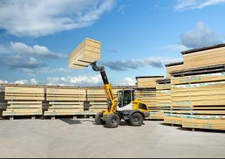 Gumikerekes homlokrakodók Liebherr L 509 Tele