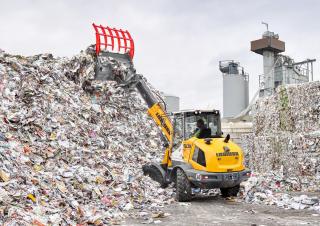 Gumikerekes homlokrakodók Liebherr L 509 Tele
