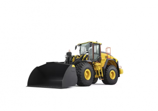 Gumikerekes homlokrakodók Volvo L150 
