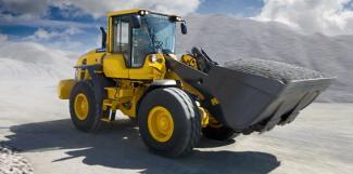 Gumikerekes homlokrakodók Volvo L90G-LB