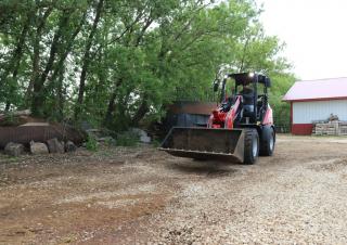 Gumikerekes homlokrakodók Manitou MLA 5-60 H-Z