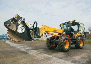 Gumikerekes homlokrakodók Dieci Pivot T50