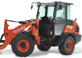 Gumikerekes homlokrakodók Kubota R 065 HW