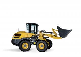 Gumikerekes homlokrakodók Yanmar V 120