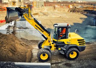 Gumikerekes homlokrakodók Yanmar V 120