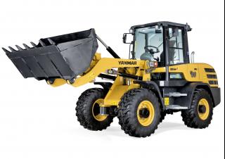 Gumikerekes homlokrakodók Yanmar V 80