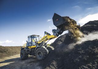 Gumikerekes homlokrakodók New Holland W170D LR
