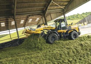Gumikerekes homlokrakodók New Holland W170D LR