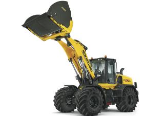 Gumikerekes homlokrakodók New Holland W170D LR