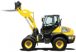 Gumikerekes homlokrakodók Komatsu WA100M-6