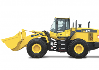 Gumikerekes homlokrakodók Komatsu WA470-7