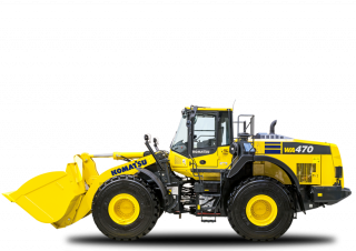 Gumikerekes homlokrakodók Komatsu WA470-8E0