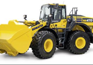 Gumikerekes homlokrakodók Komatsu WA470-8E0