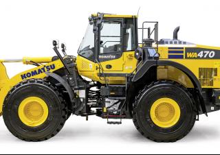 Gumikerekes homlokrakodók Komatsu WA470-8E0