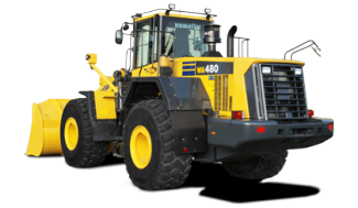 Gumikerekes homlokrakodók Komatsu WA480-6